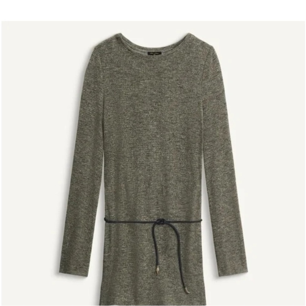 NWT Zara x Kate Moss metallic Mini Dress